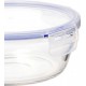 Pote Hermético 720ml Redondo De Vidro Borossilicato